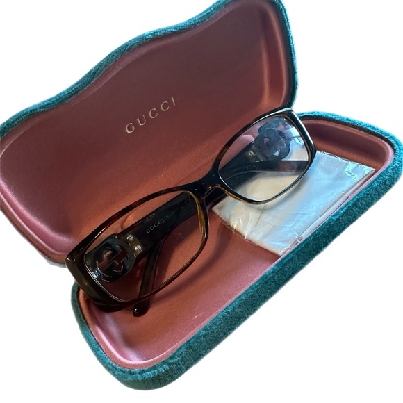 Gucci Women's Elegant Brown Glasses - Picture 1 of 10